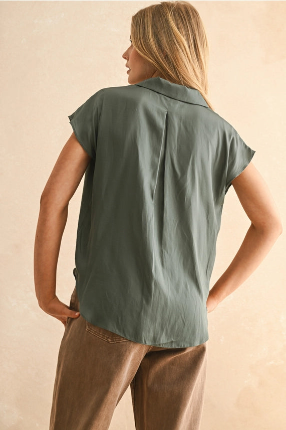 Sally Button Down Top