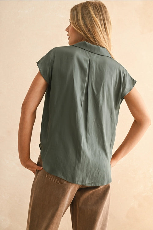 Sally Button Down Top