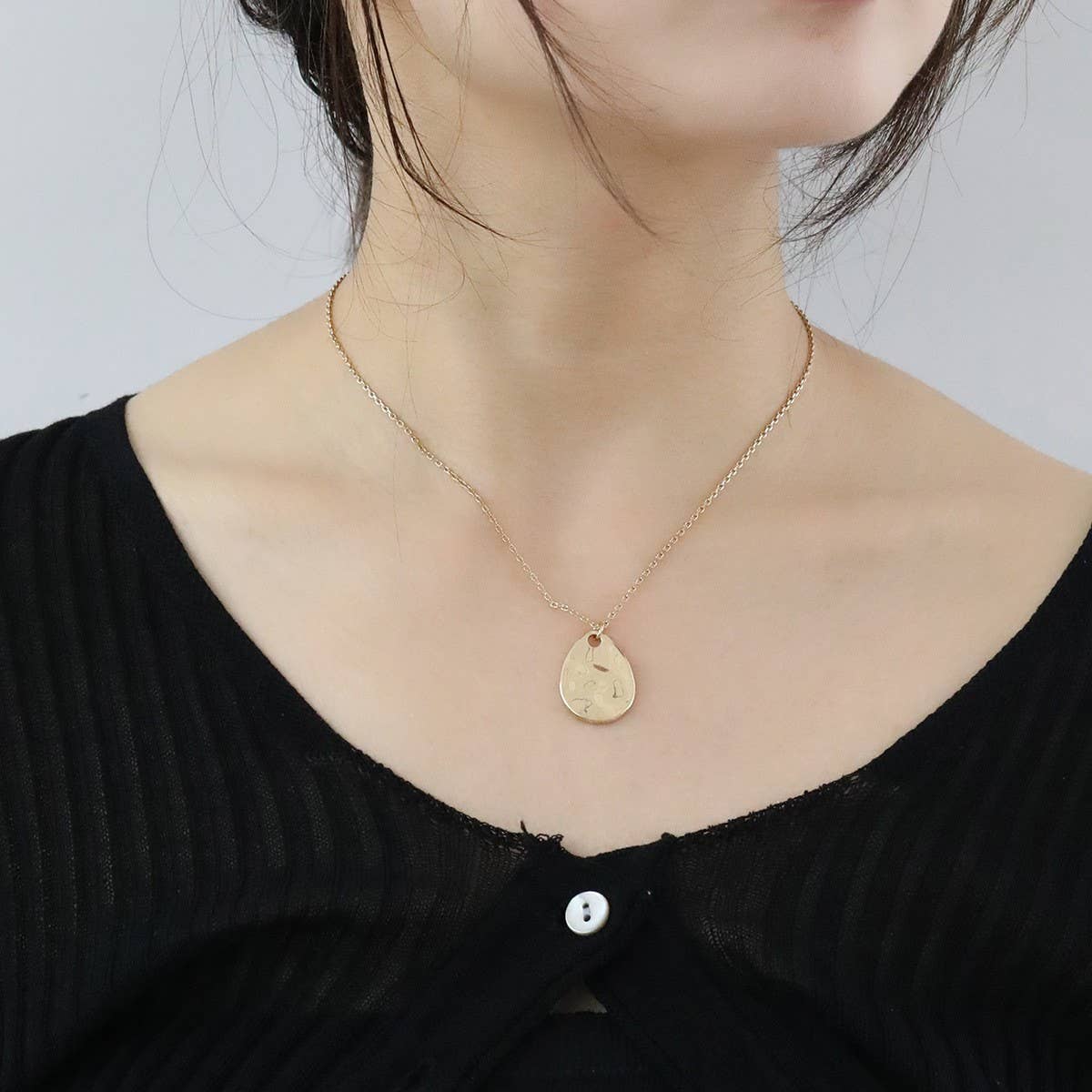 Golden Glow Pendant Necklace