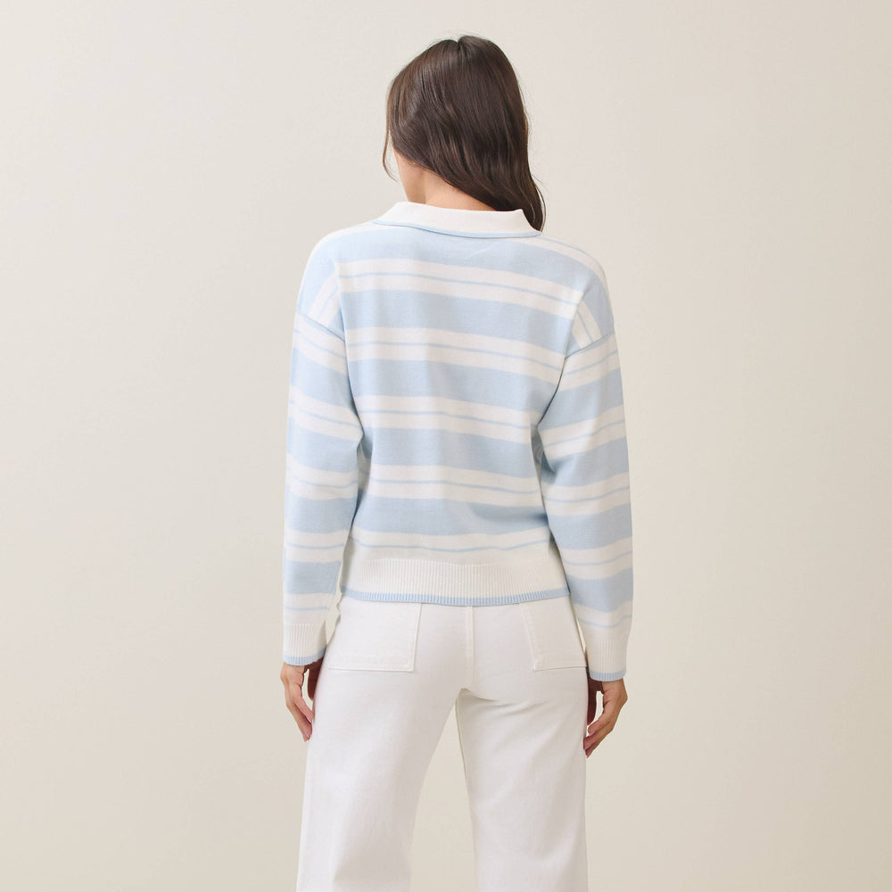 Soft Horizon Striped Sweater