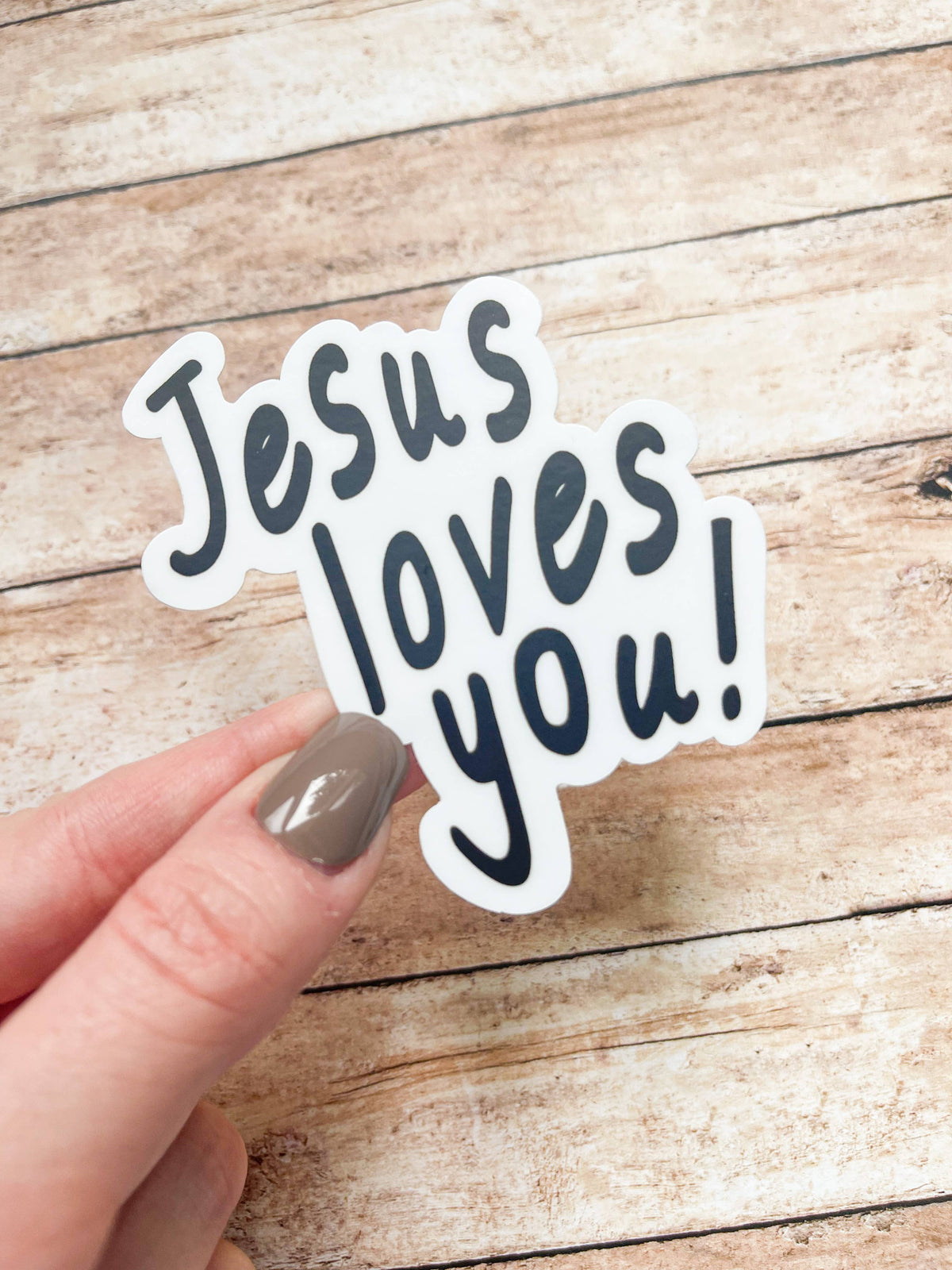 Jesus Loves You Sticker