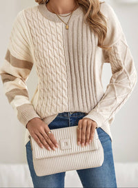 Khaki Knit Sweater