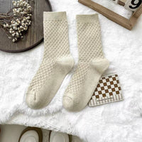 Cozy Knit Crew Socks