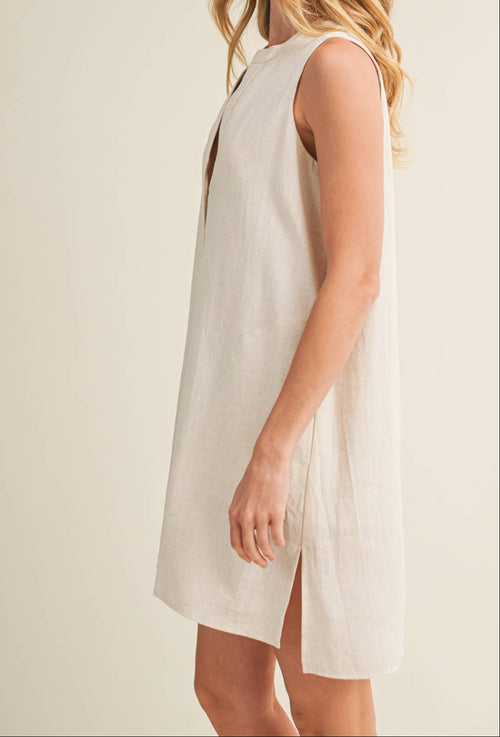 Timeless Ease Linen Dress