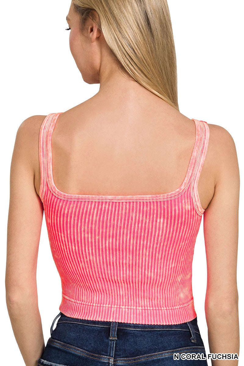 Samantha V - Neck Bralette Tank