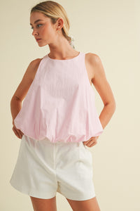 Miley Balloon Halter Top