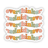 Overthinker Sticker