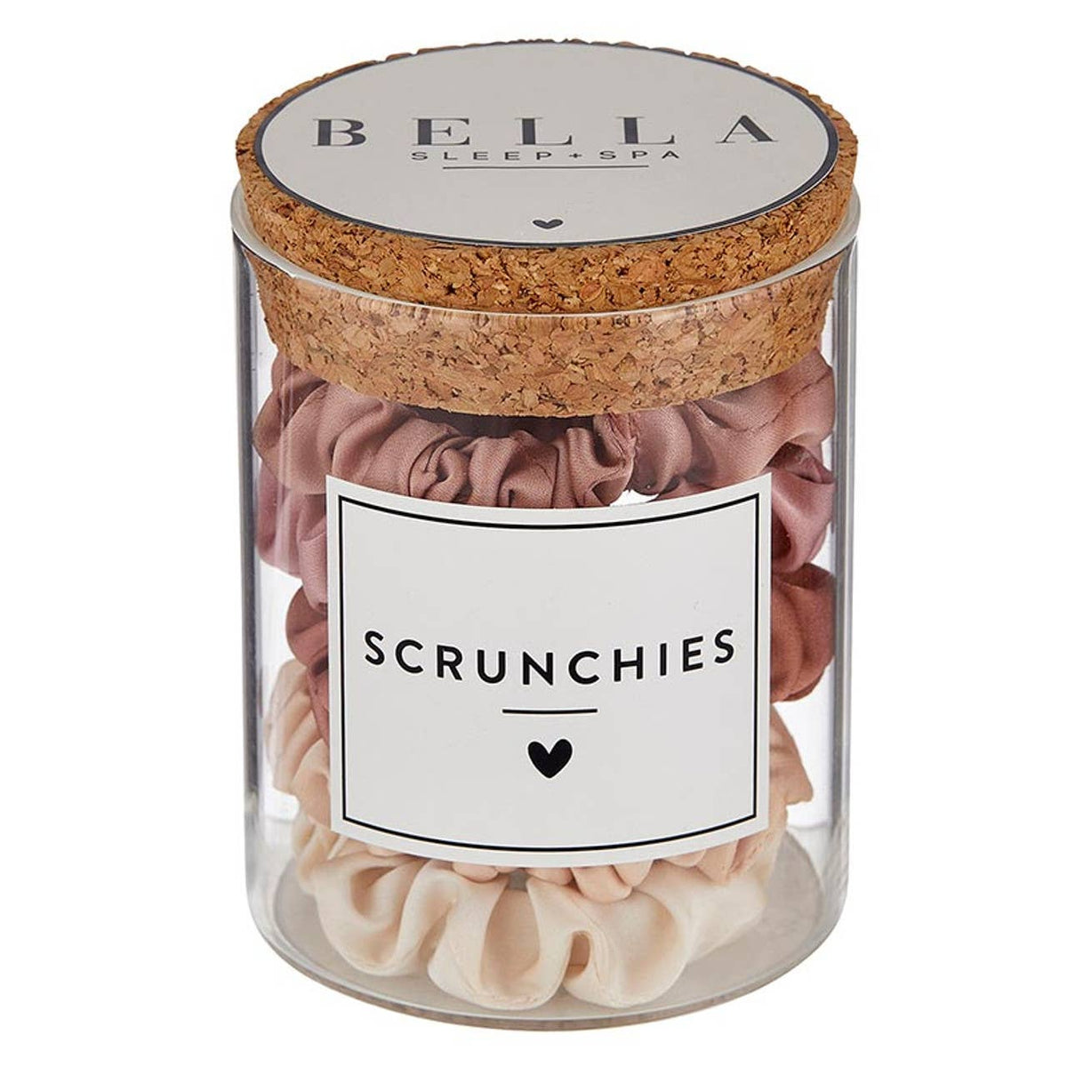Satin Scrunchies Jar - Blush Combo