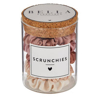 Satin Scrunchies Jar - Blush Combo