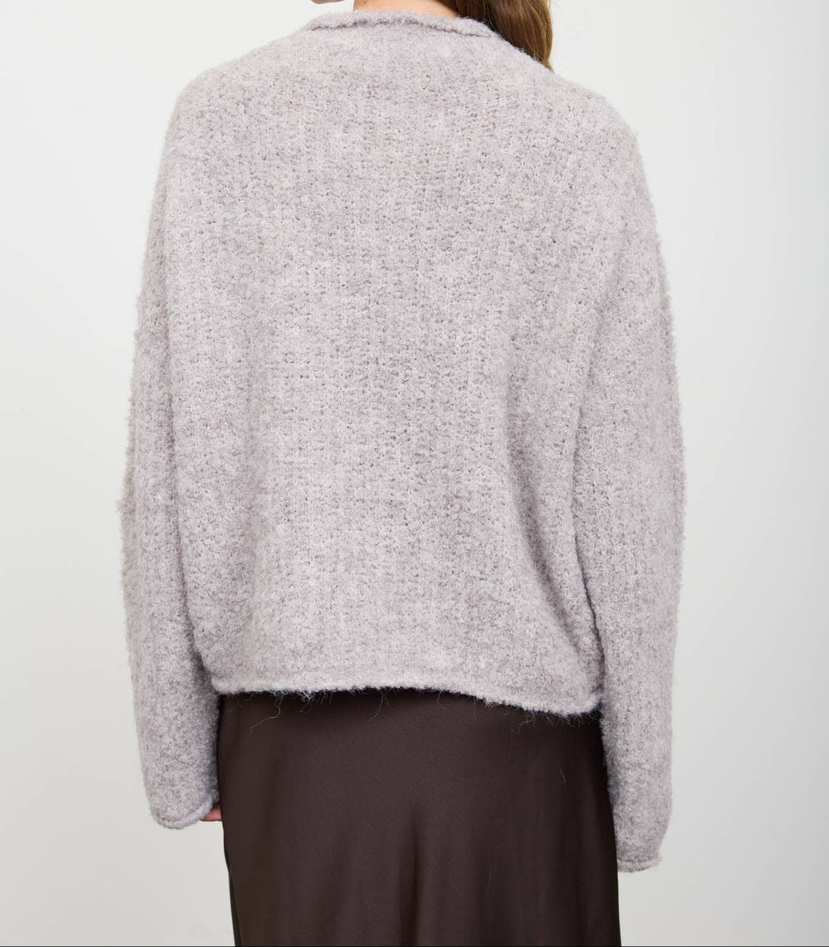 Fuzzy Feelings Sweater - Chocolate