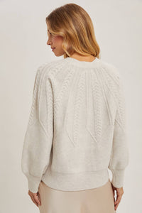 TImeless Cable Sweater