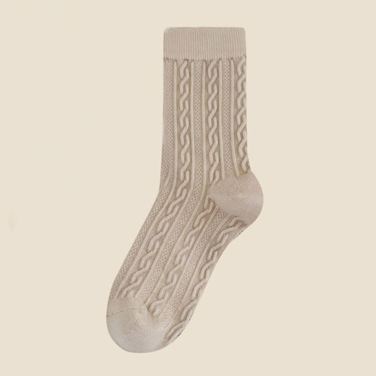 Cozy Cashmere Feel Crew Socks