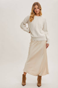 TImeless Cable Sweater