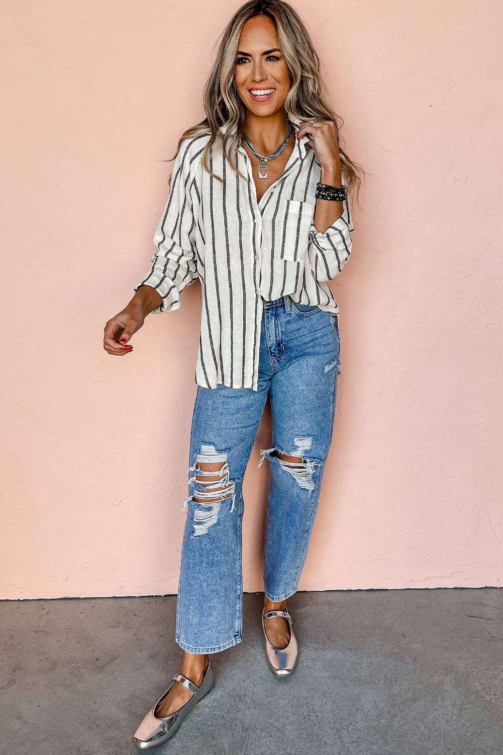 Coastal Stripe Top