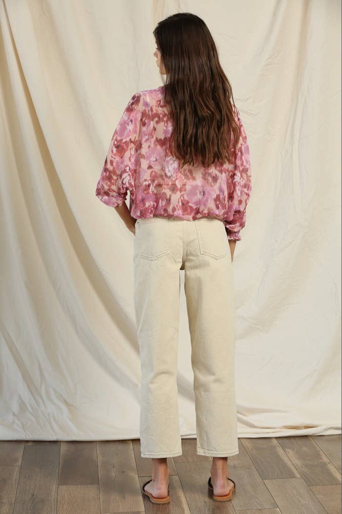 Chic Boho Chiffon Blouse