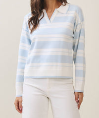 Soft Horizon Striped Sweater
