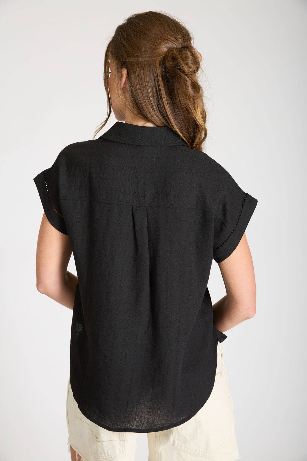 Charlotte Lace Top - Black