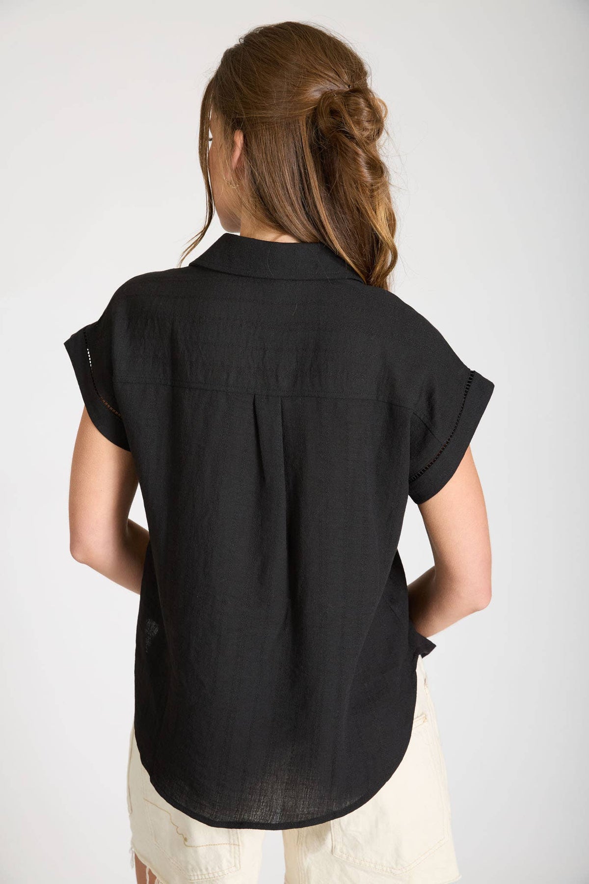Charlotte Lace Top - Black
