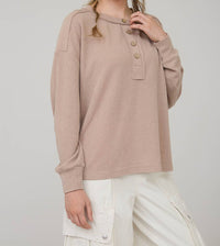 Sunday Stroll Henley - Beige