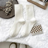 Cozy Knit Crew Socks