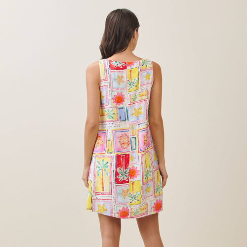 Tropical Postcard Dress