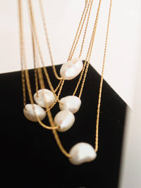 Kinney Natural Pearl Necklace