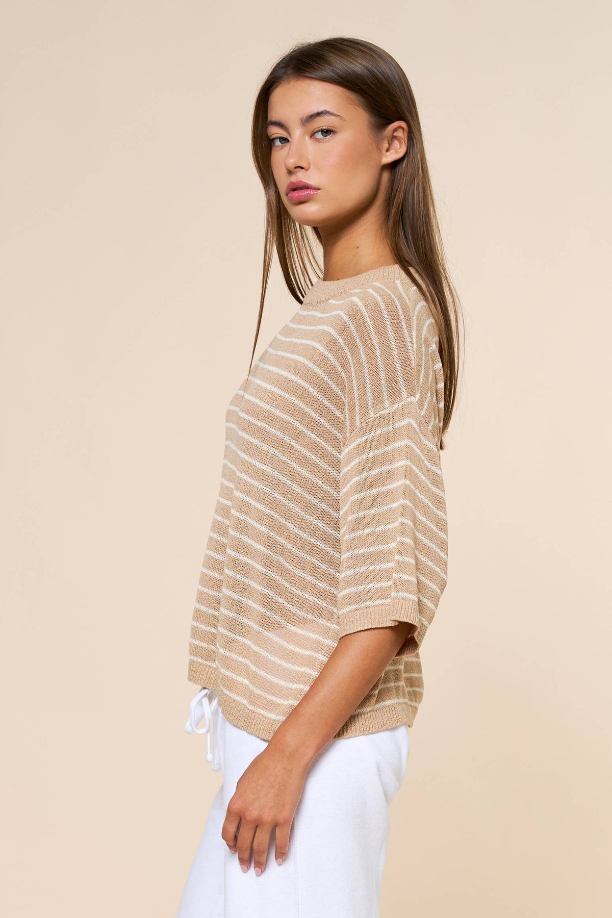 Sand Dune Stripe Top