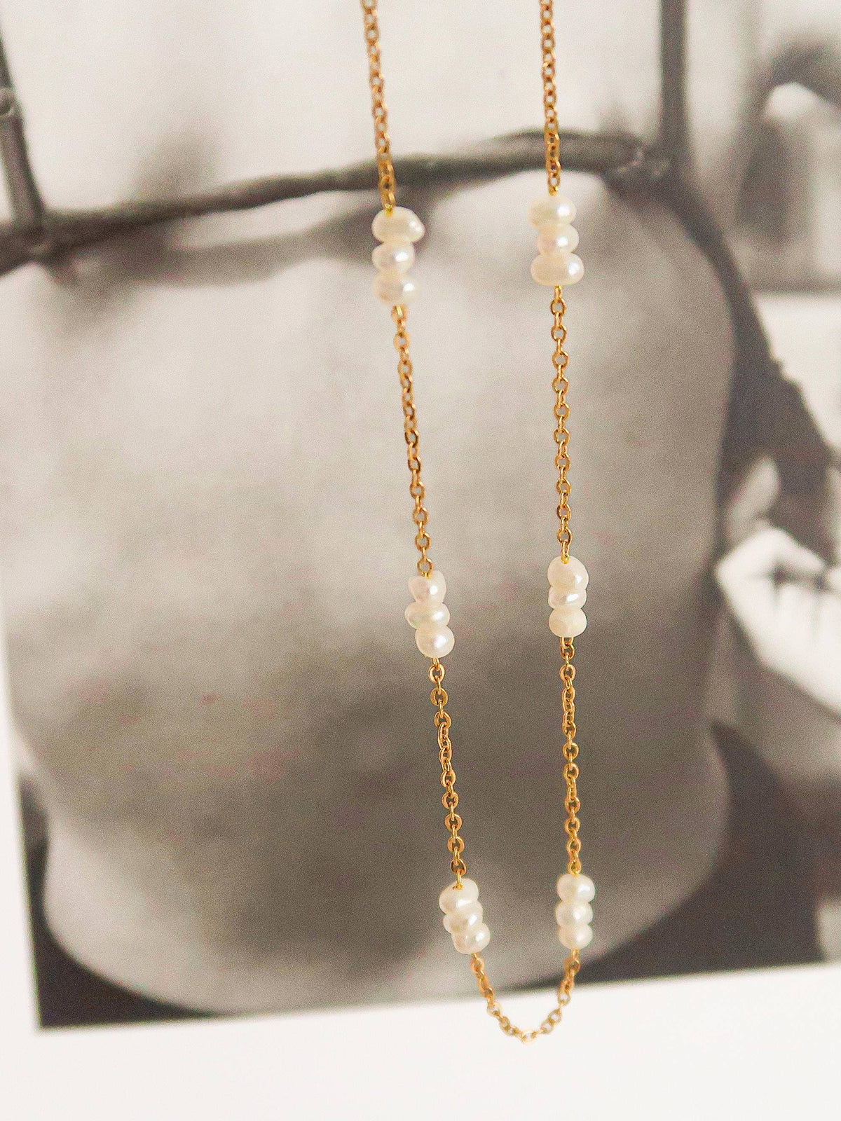 Leilani-Multi Pearl Choker