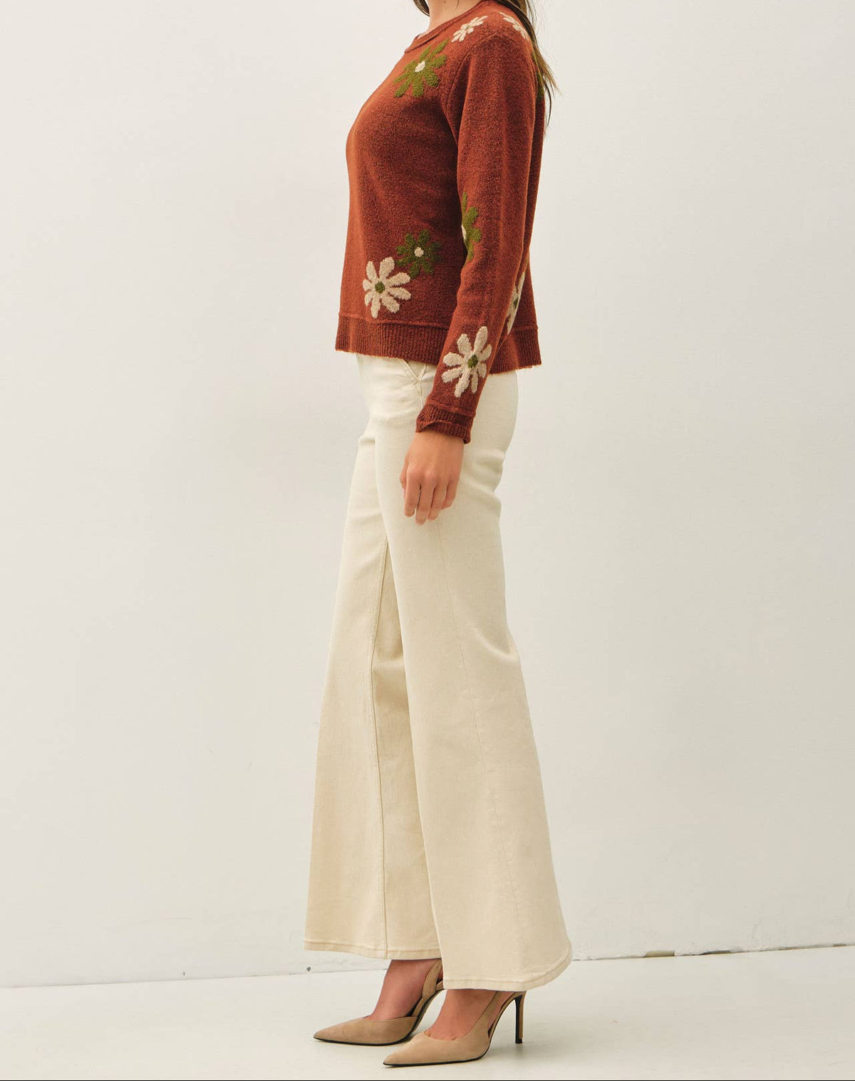 Falling for Florals Sweater
