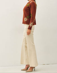 Falling for Florals Sweater