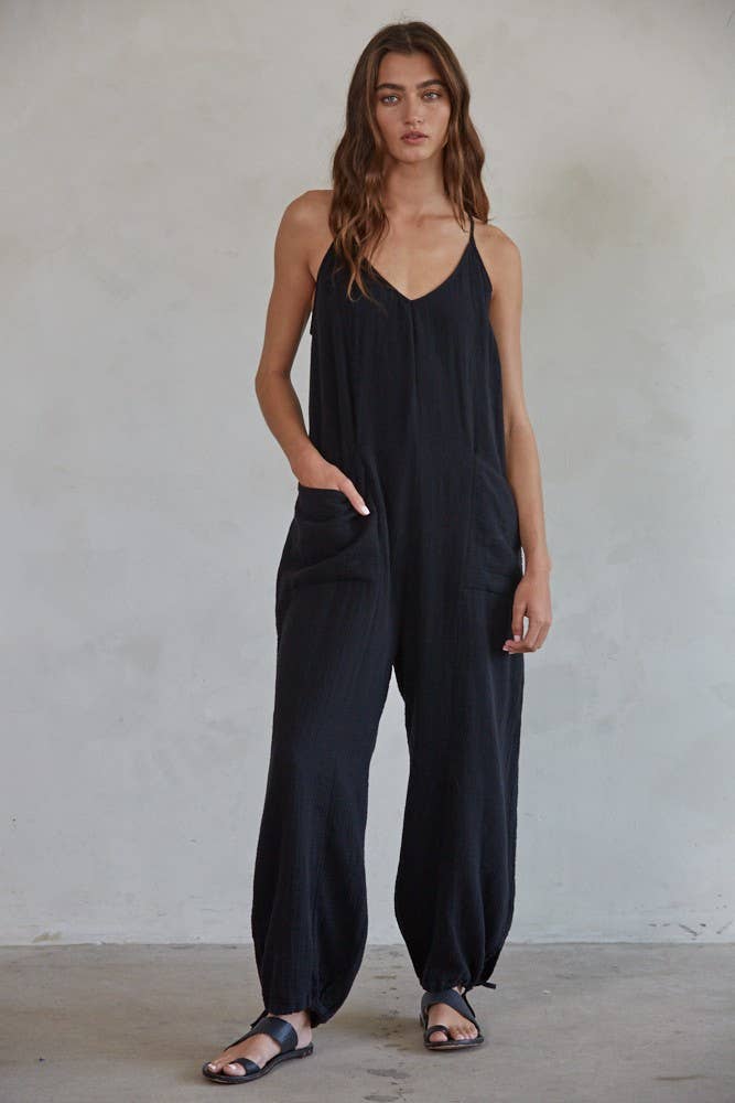 Oversize Wide Leg Jumpsuit