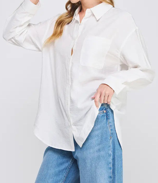 Salt & Sky Button Down