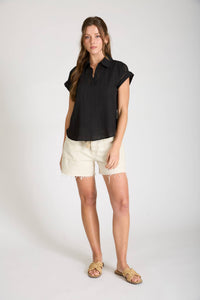 Charlotte Lace Top - Black