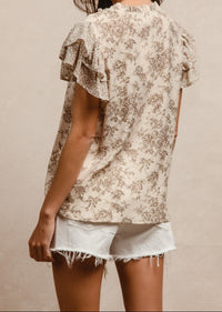 Serena Ruffle Top