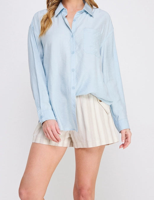 Salt & Sky Button Down