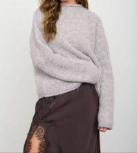 Fuzzy Feelings Sweater - Chocolate