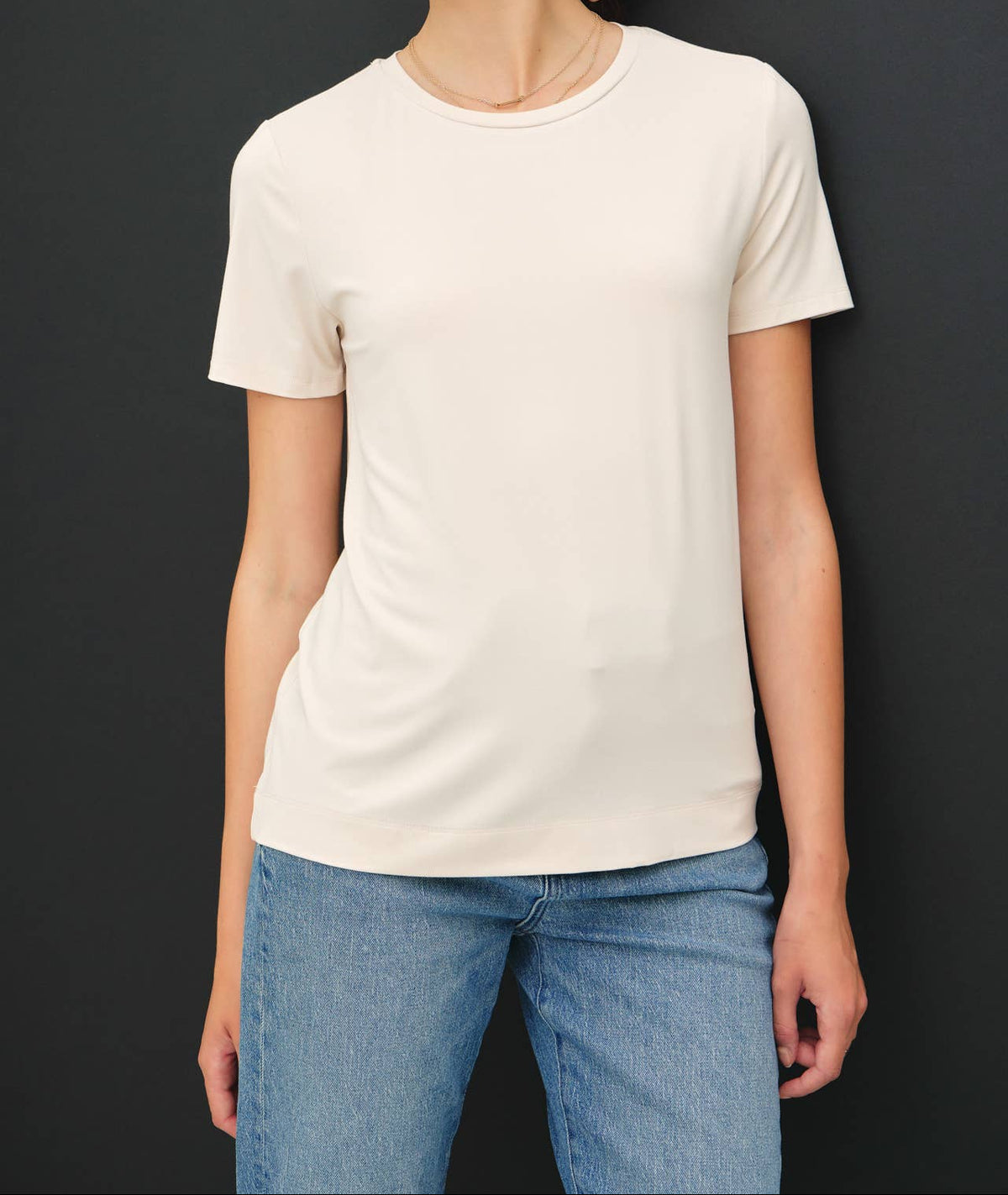 Bamboo Everyday Basic T - White