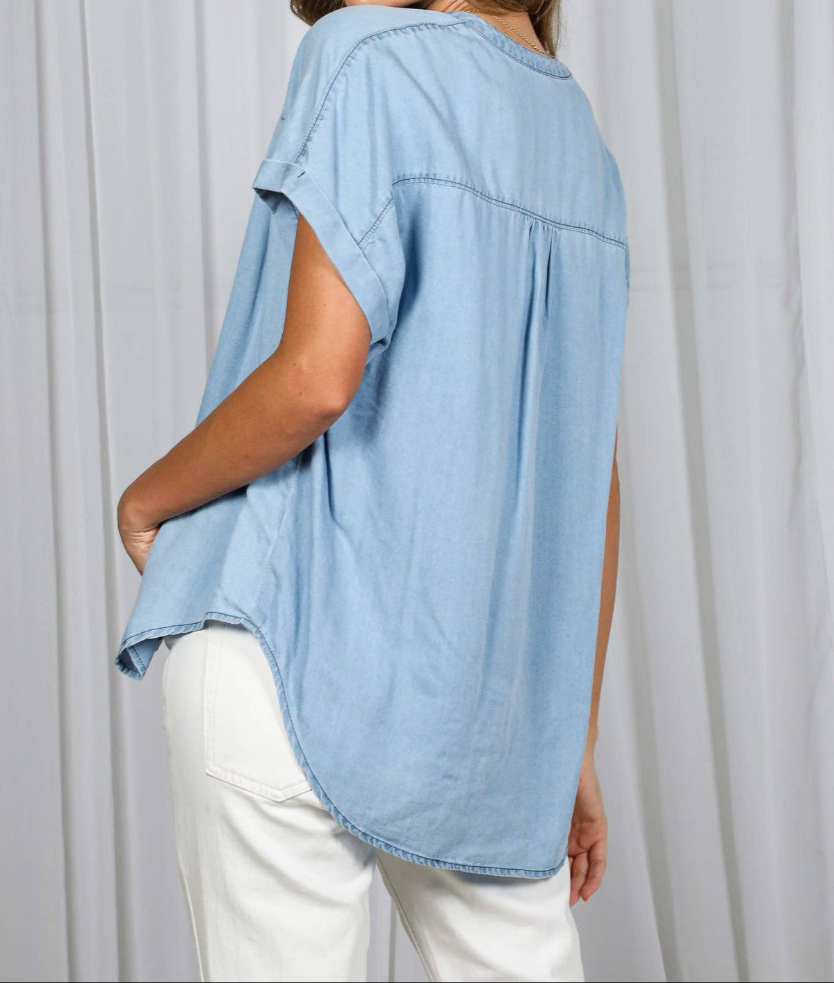 Blue Skies Button Down