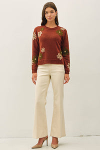 Falling for Florals Sweater