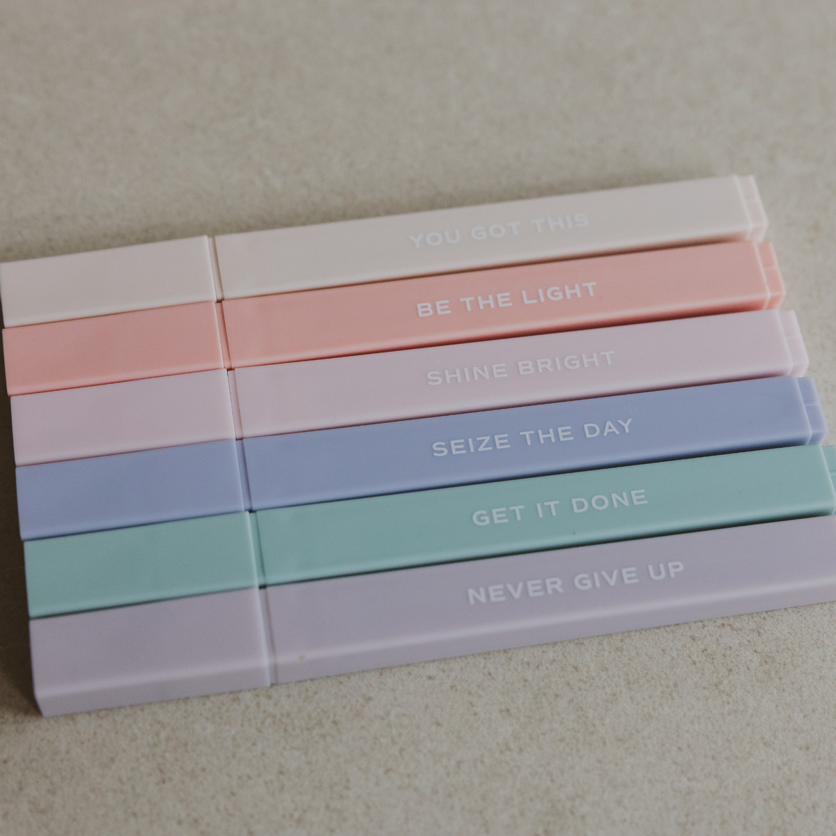 Neutral Motivational Highlighter Set