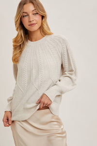 TImeless Cable Sweater