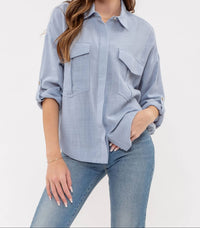 Harbor Blue Top