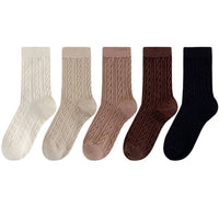 Cozy Cashmere Feel Crew Socks