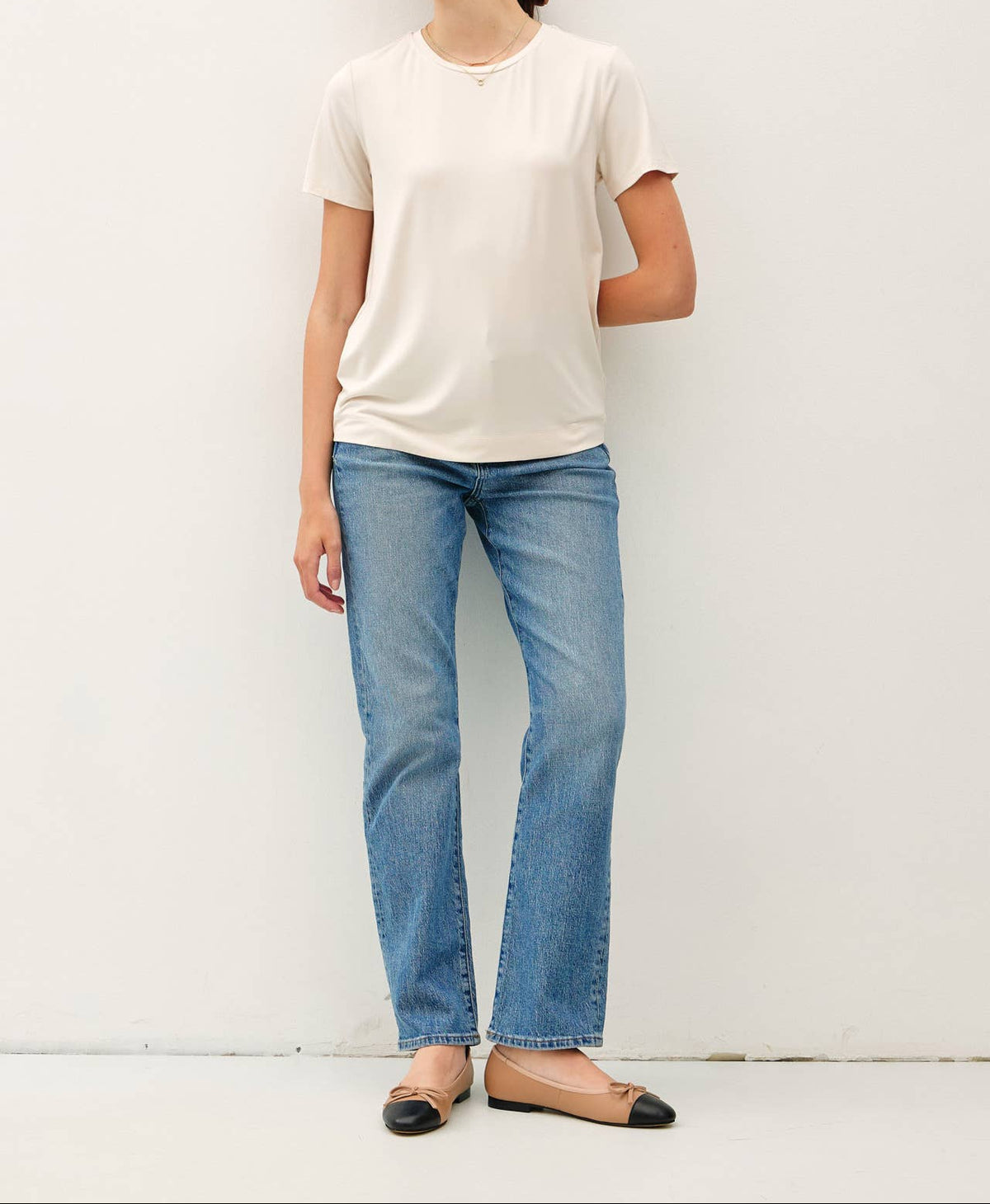 Bamboo Everyday Basic T - White