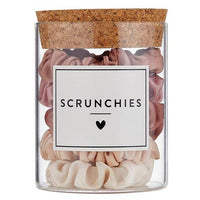 Satin Scrunchies Jar - Blush Combo