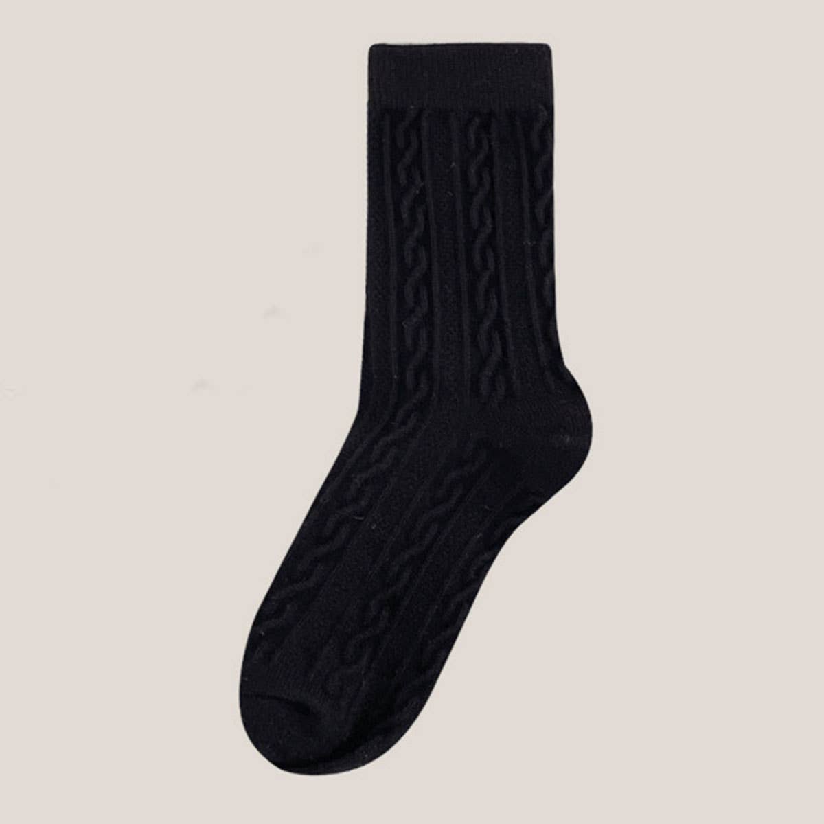 Cozy Cashmere Feel Crew Socks