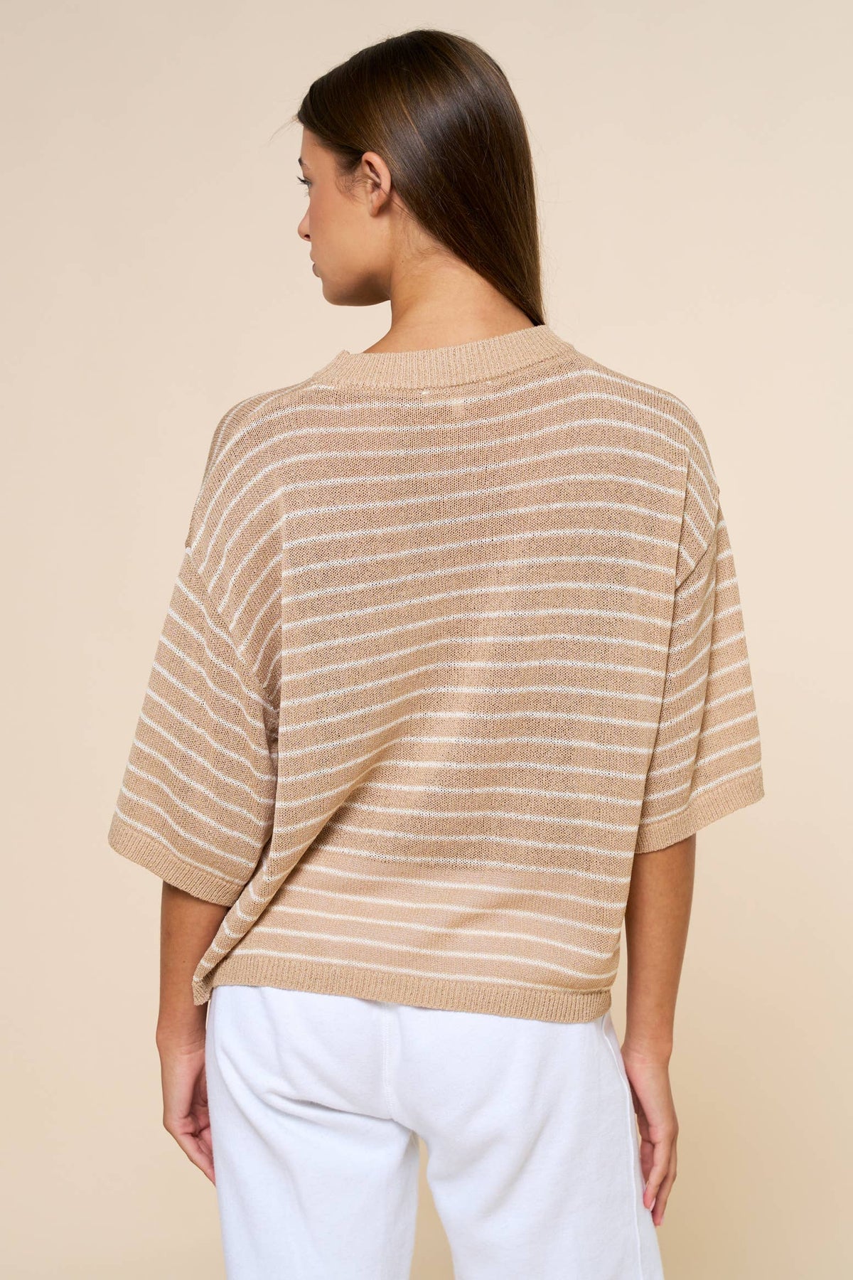 Sand Dune Stripe Top