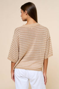 Sand Dune Stripe Top