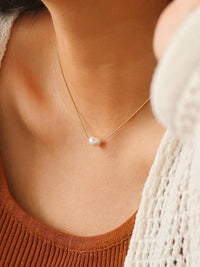 Kinney Natural Pearl Necklace