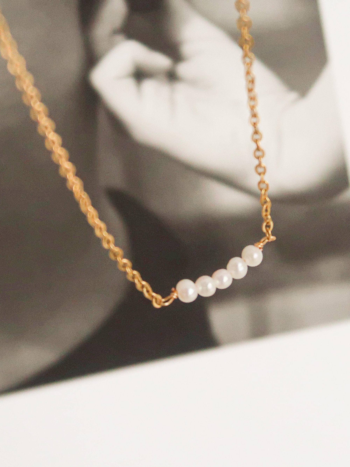 Leilani-Multi Pearl Choker